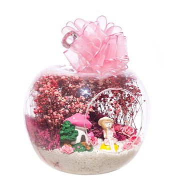 Teraryum  Şirin Evim Pembe