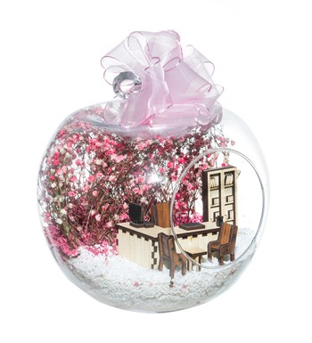 Teraryum Yeni İş Tebrik Pembe