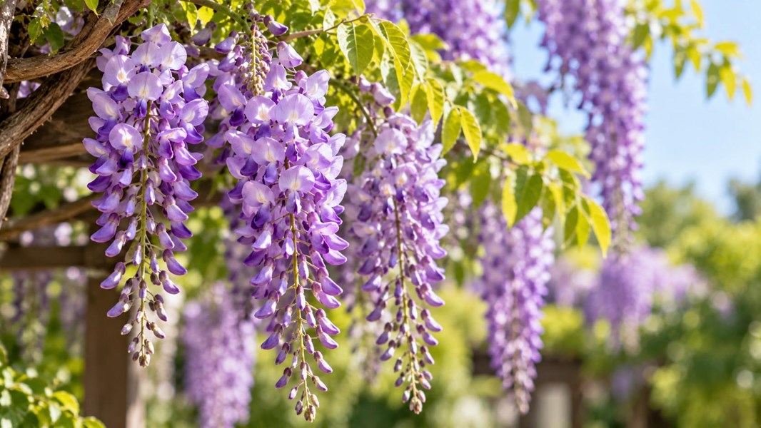 Mor Salkım (Wisteria)