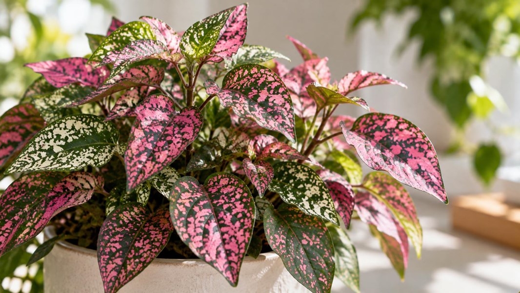Nokta Çiçeği (Hypoestes, çilli yaprak)