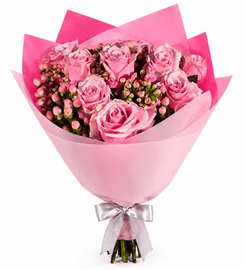 Lilyana Flowers - Pembe Aşk Çikolata