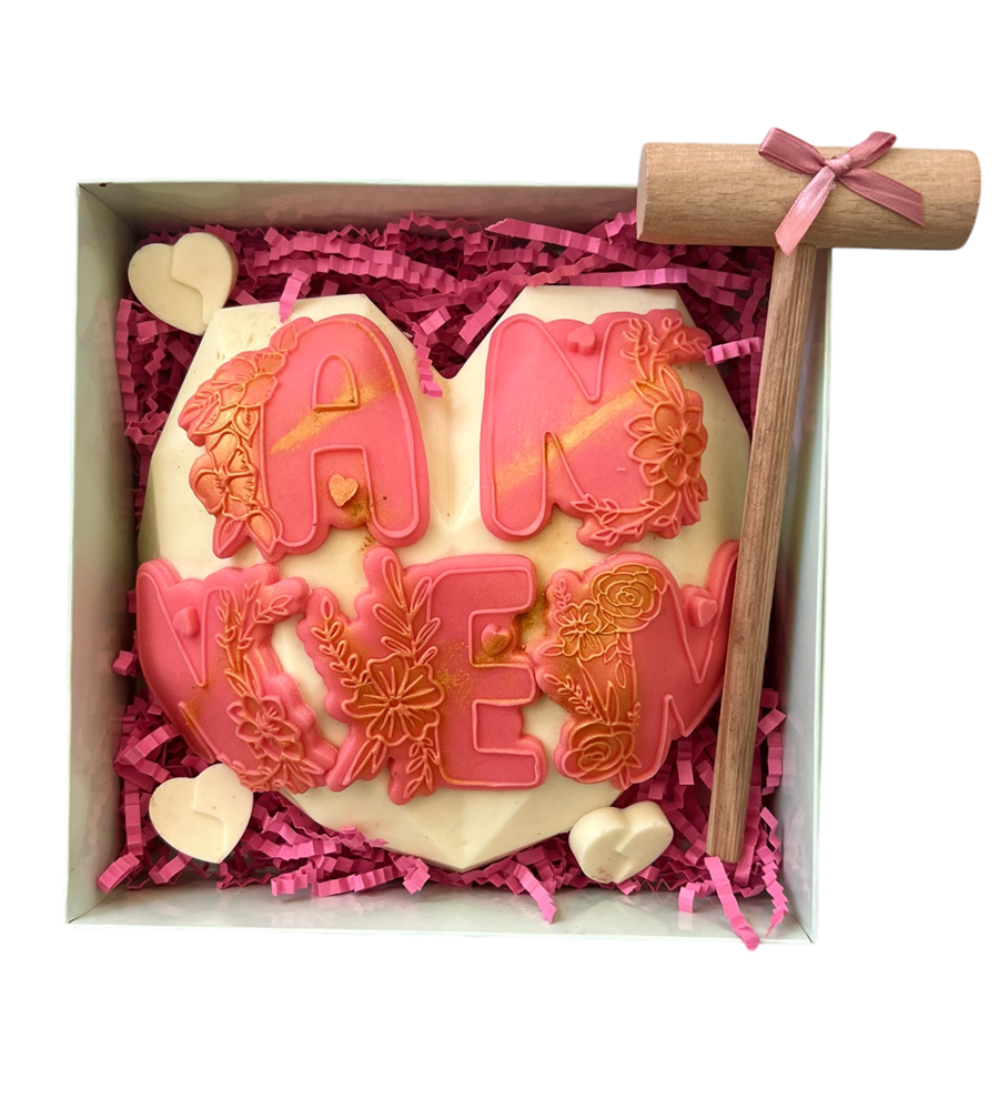 Pinyata Pembe Çiçekli Anne Kalbi