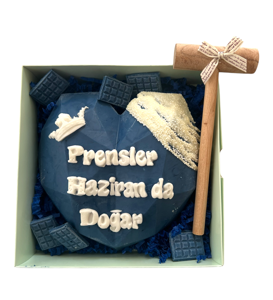 Prenslere Özel Kırmalı Pinyata Çikolata (Lacivert)