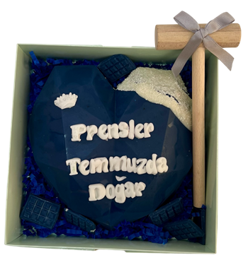 Prenslere Özel Kırmalı Pinyata Çikolata (Lacivert)