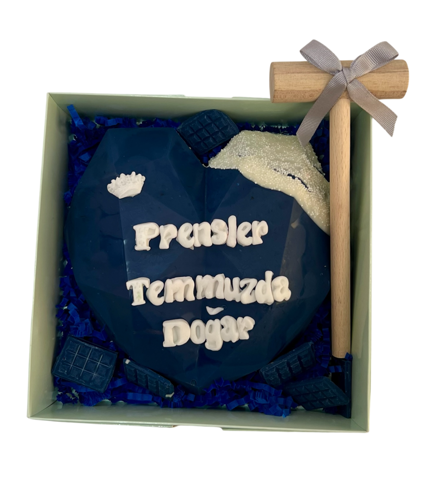 Prenslere Özel Kırmalı Pinyata Çikolata (Lacivert)