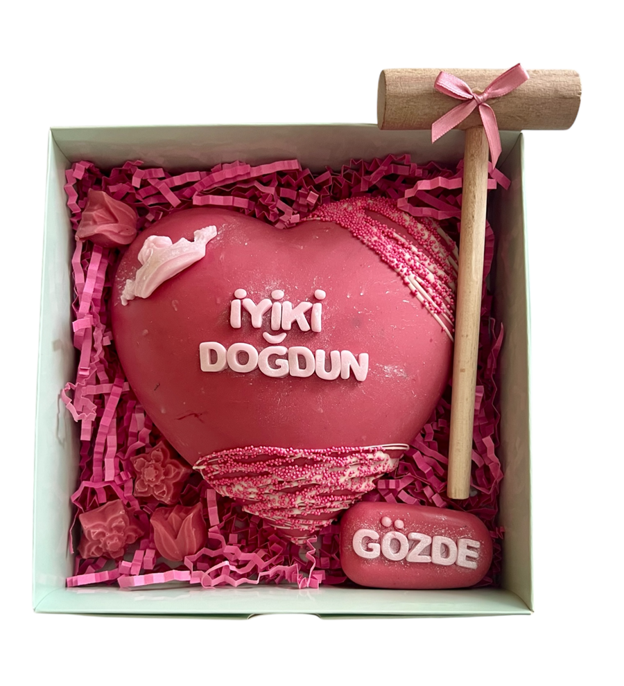 İyi Ki Doğdun Bento Kırmalı Çikolata Kutusu