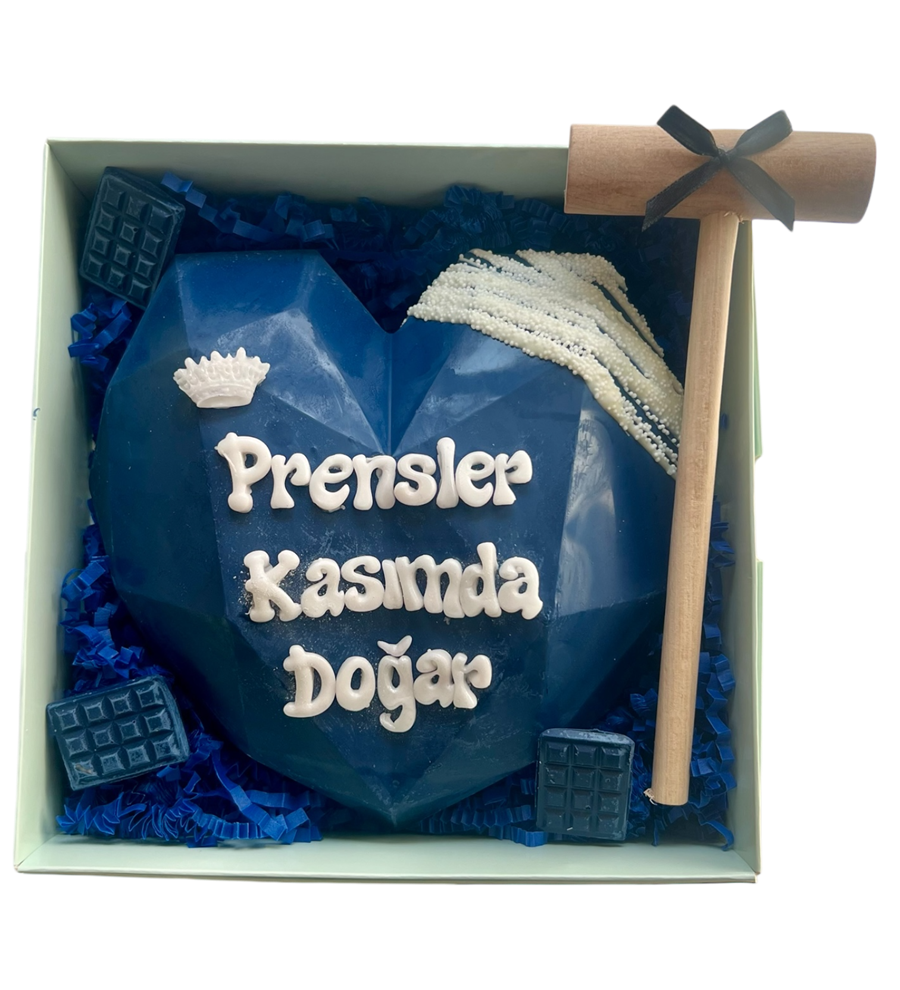 Prenslere Özel Kırmalı Pinyata Çikolata (Lacivert)
