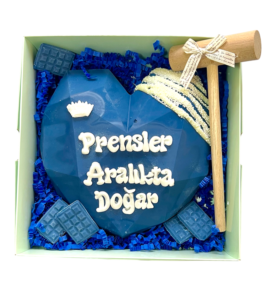 Prenslere Özel Kırmalı Pinyata Çikolata (Lacivert)