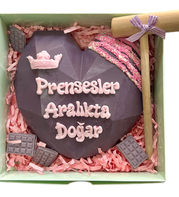 Lilyana Flowers – Pinyata Kalp Mor Pembe