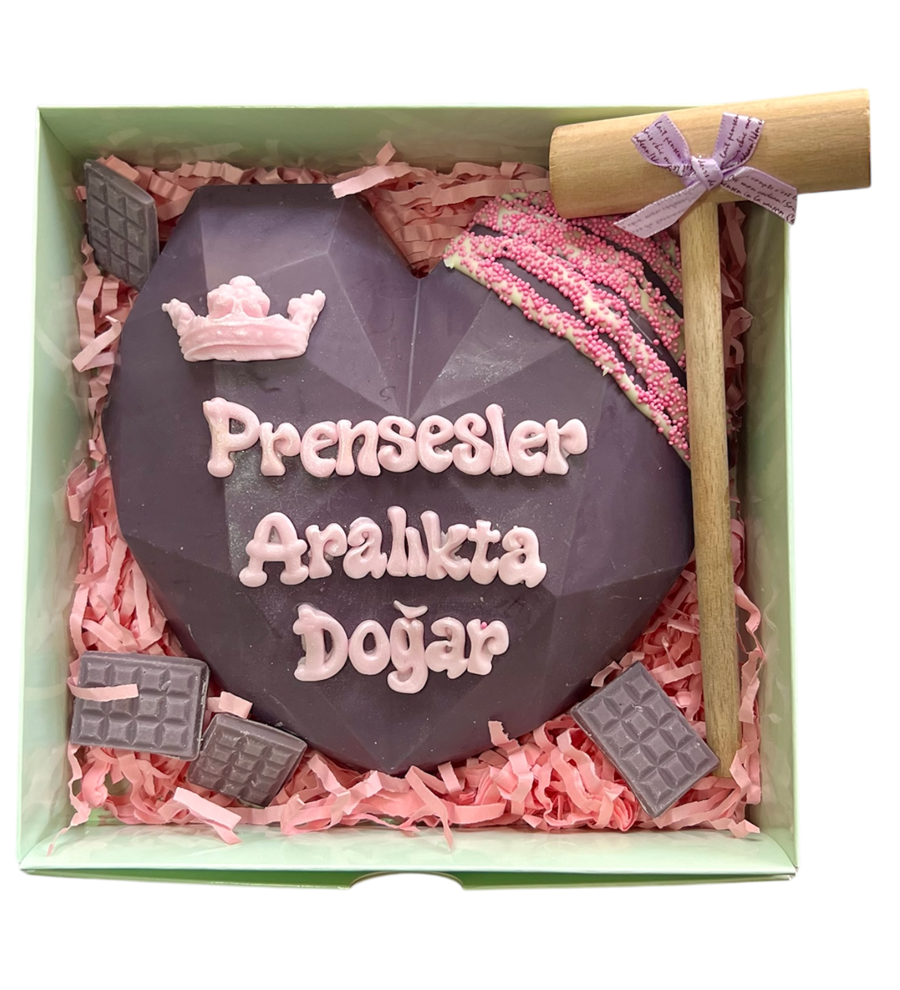 Pinyata Kalp Mor Pembe