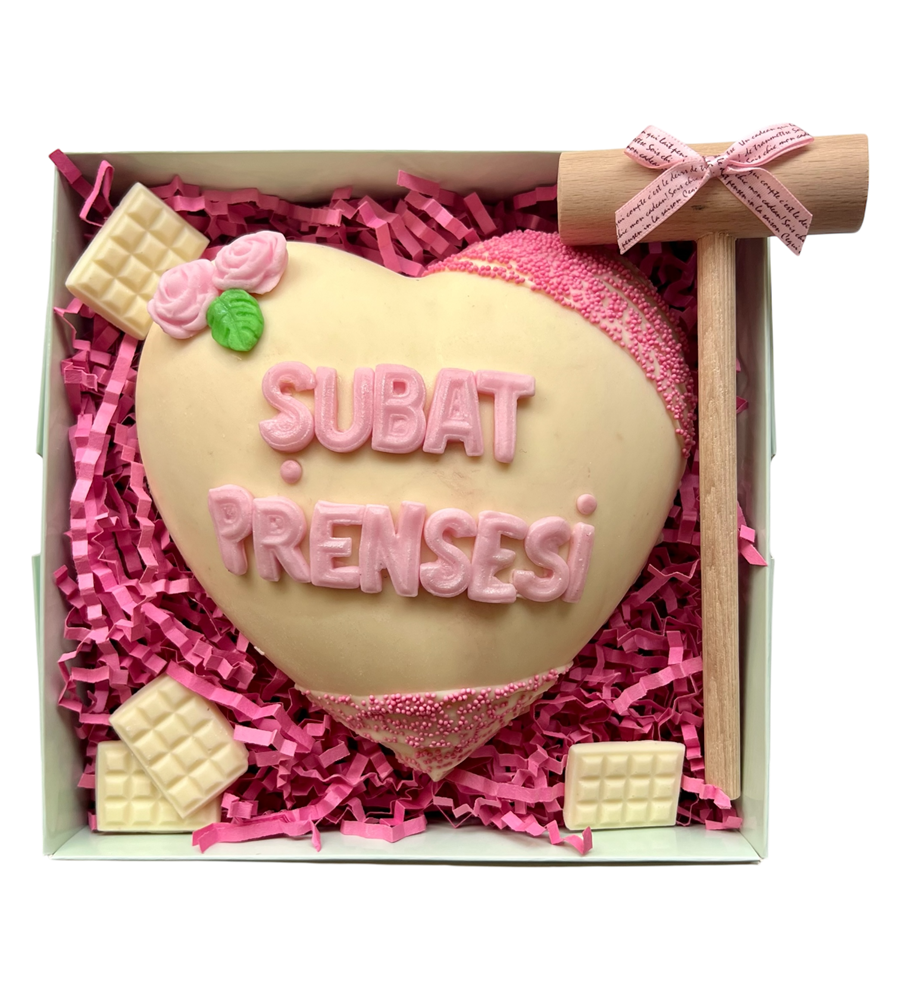 Bento Kırmalı Çikolata Kutusu (İstediğin Yazıda)