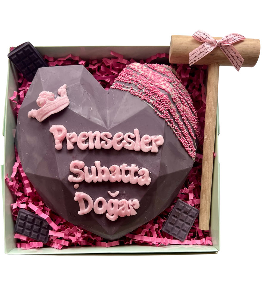 Pinyata Kalp Mor Pembe