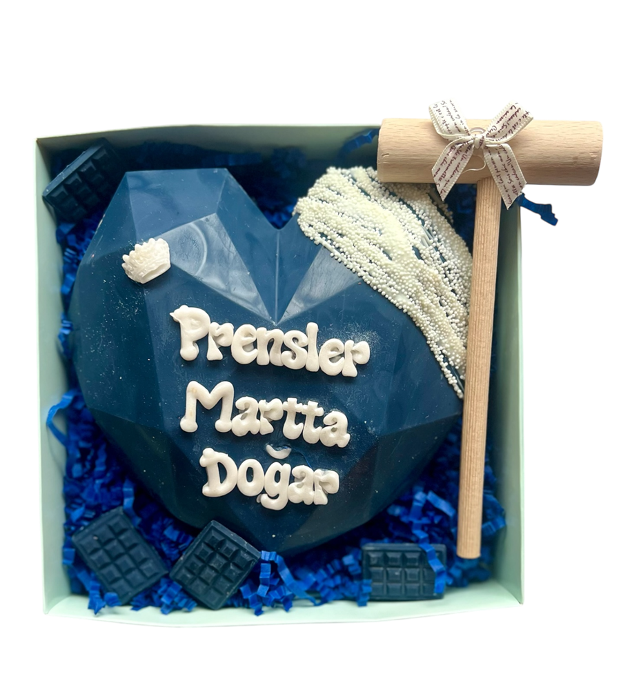 Prenslere Özel Kırmalı Pinyata Çikolata (Lacivert)