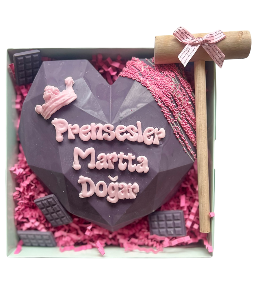 Pinyata Kalp Mor Pembe