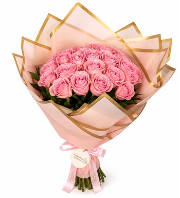Lilyana Flowers - 41'li Premium Pembe Gül Buketi