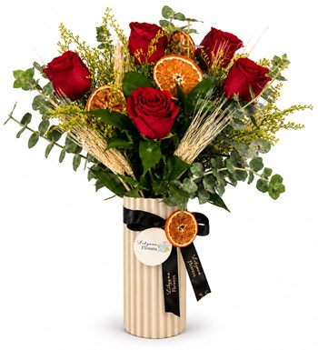 Lilyana Flowers - Red Roses