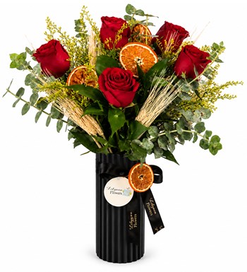 Lilyana Flowers - Red Roses