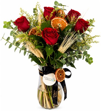 Lilyana Flowers - Red Roses