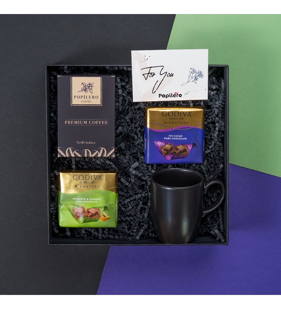 Premium Kahveli Hediye Kutusu