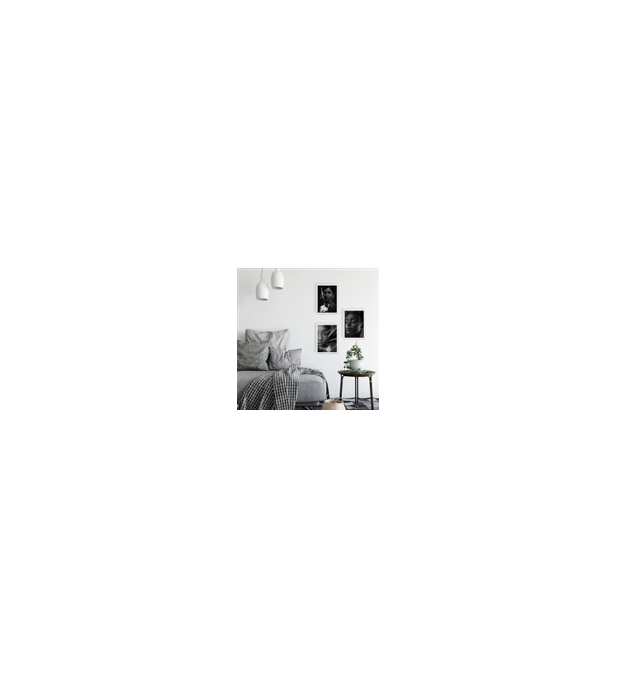 20x30 Fotoğraflı Yapışan Beyaz Çerçeve - 3'lü