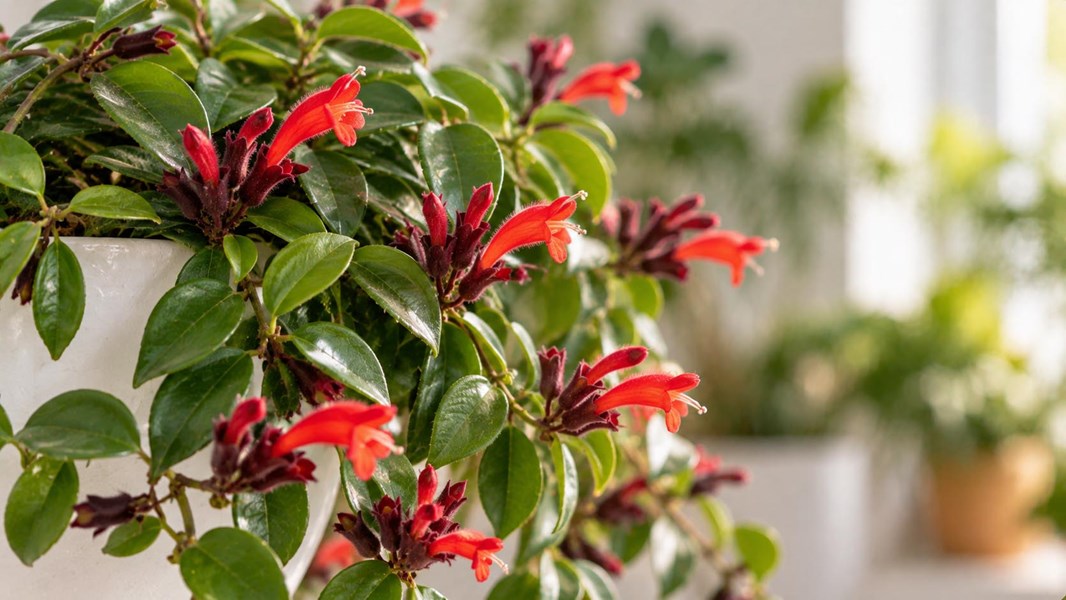 Ruj Çiçeği (Aeschynanthus, lipstick plant)