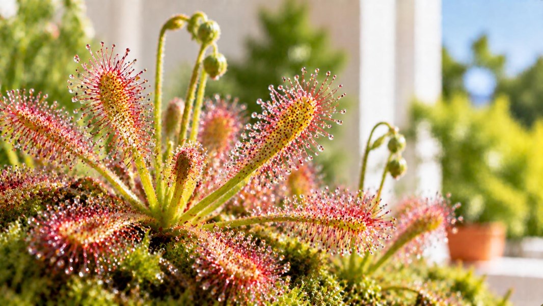 Şebnem Çiçeği (Drosera, güneşgülü)