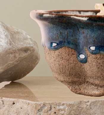 %100 Doğal Soya Wax Art of Ceramic Serisi İncir Kokulu Mum