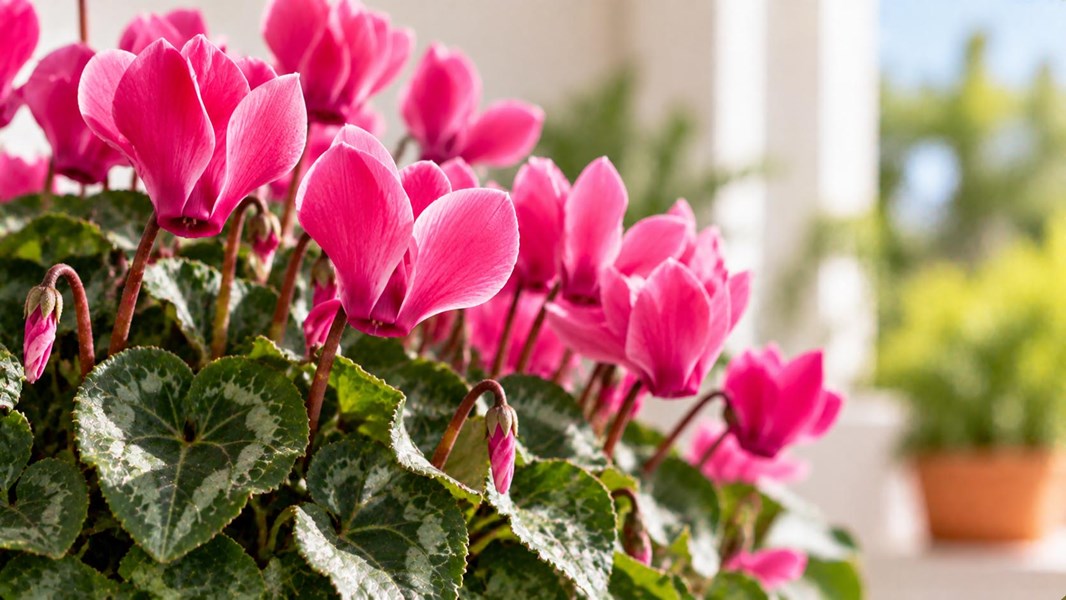 Sıklamen (Siklamen, cyclamen)