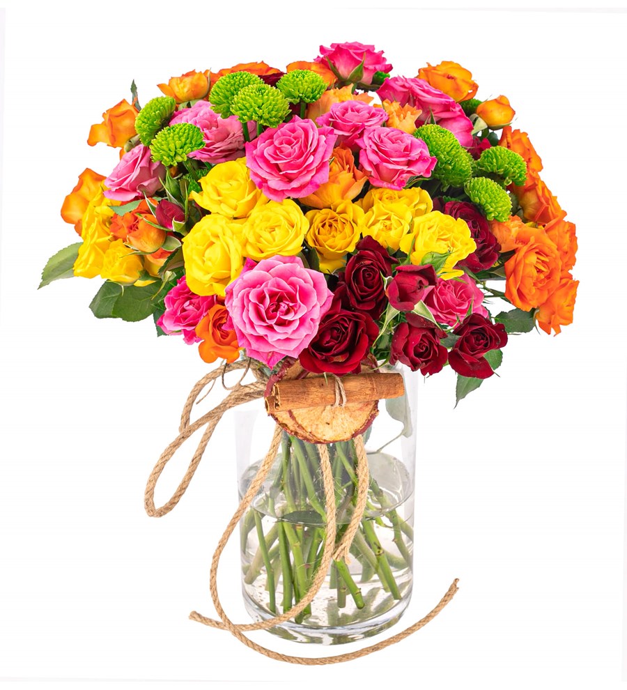You are My Flower Mix Mini Gül Tasarım
