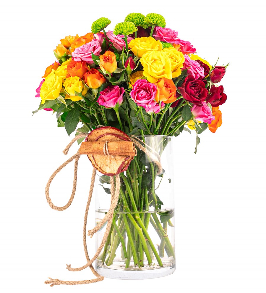 You are My Flower Mix Mini Gül Tasarım