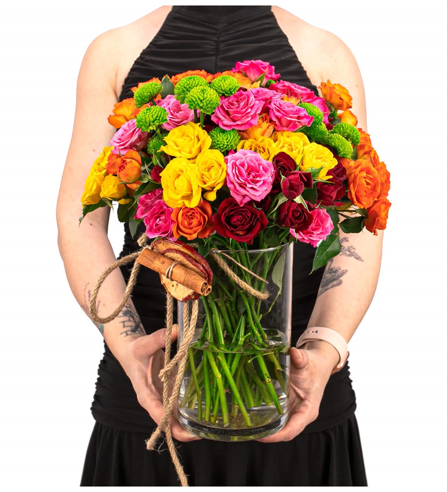 You are My Flower Mix Mini Gül Tasarım