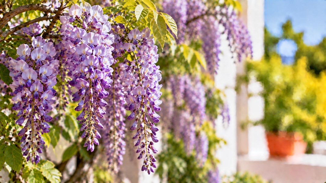 Wisteria (Mor salkım)