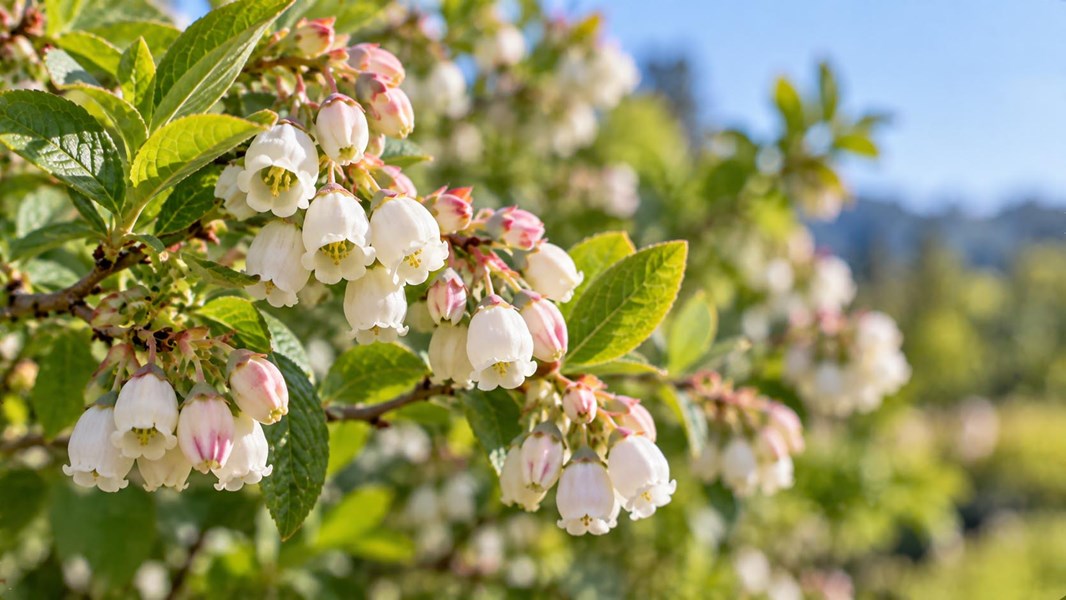 Yaban Mersini Çiçeği (Blueberry blossom)