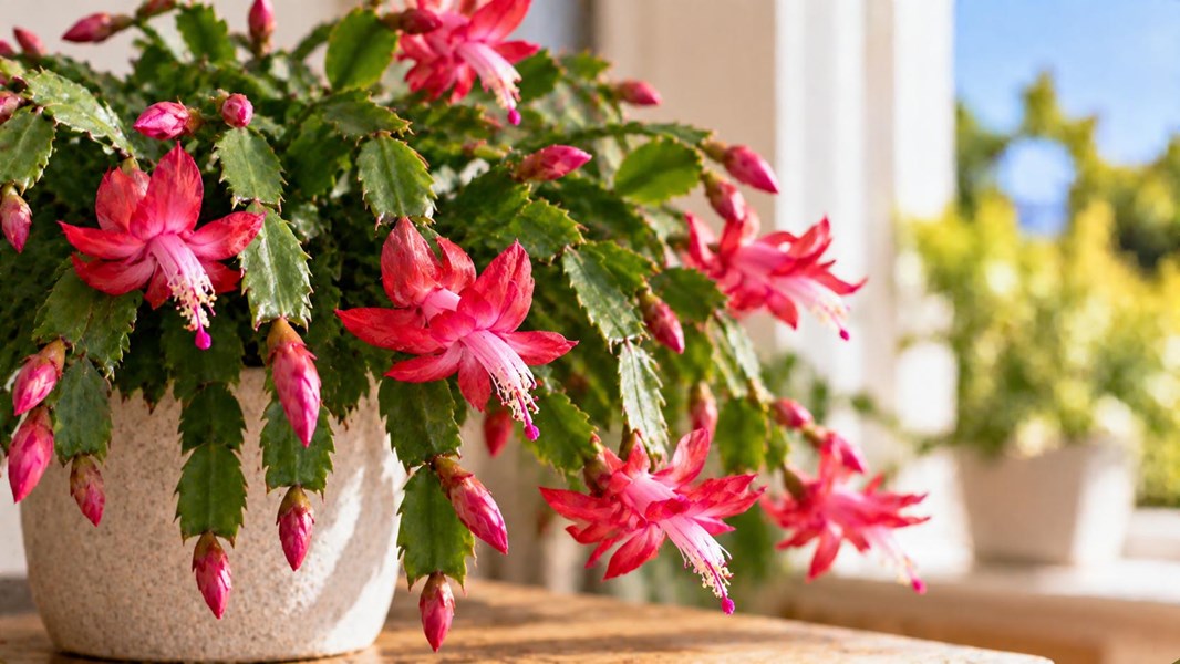 Yılbaşı Kaktüsü (Schlumbergera, Noel kaktüsü)